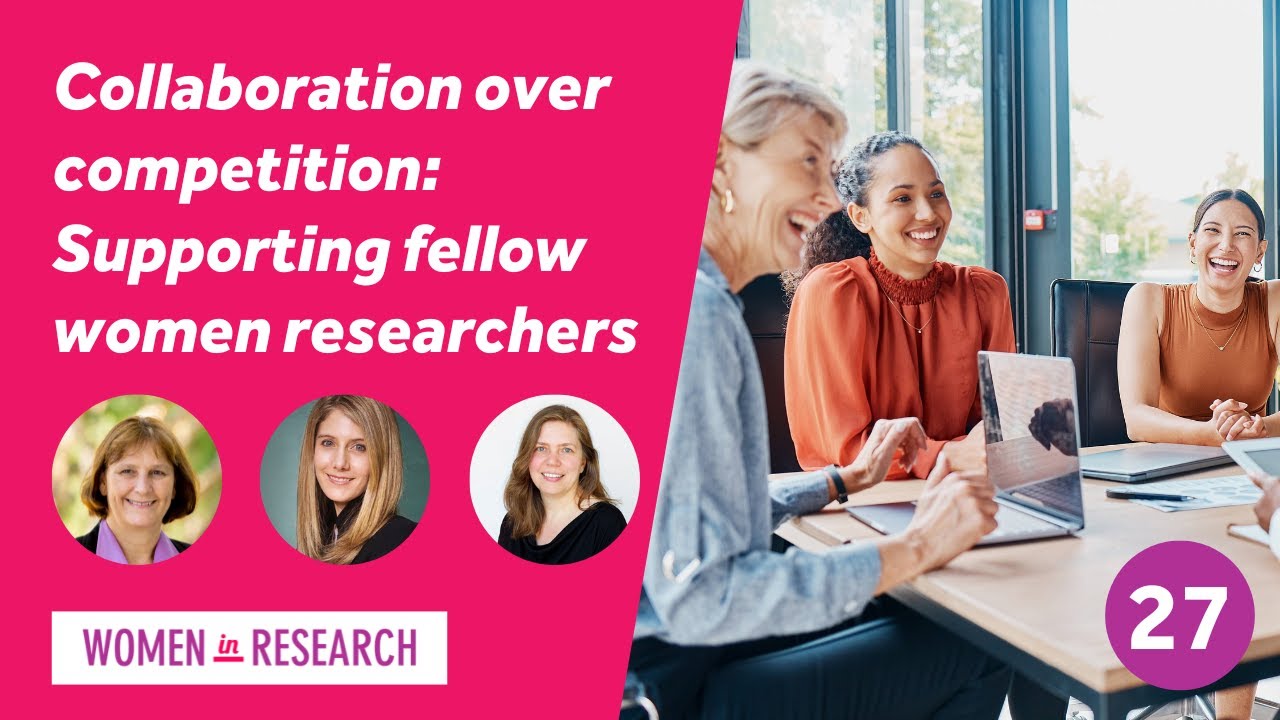 Collaboration over competition: Supporting fellow women researchers - 'Small Wins' Webinar Series