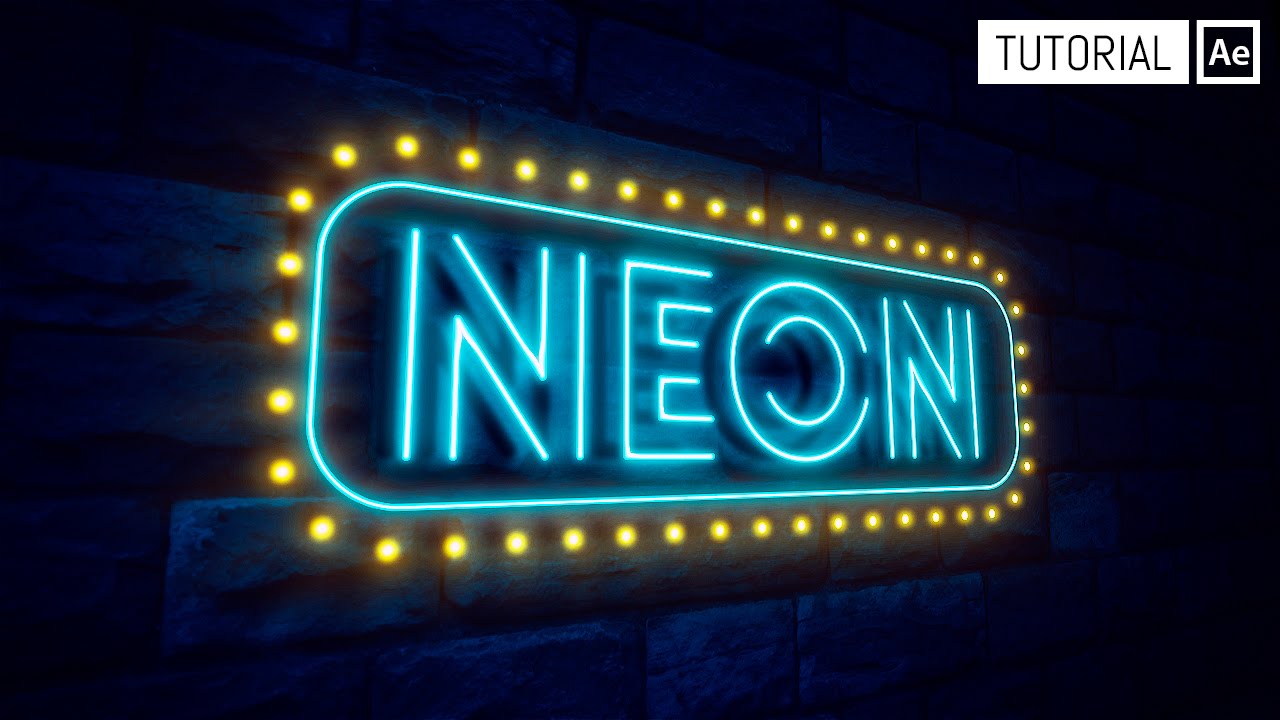 Neon - Tutorial After Effects