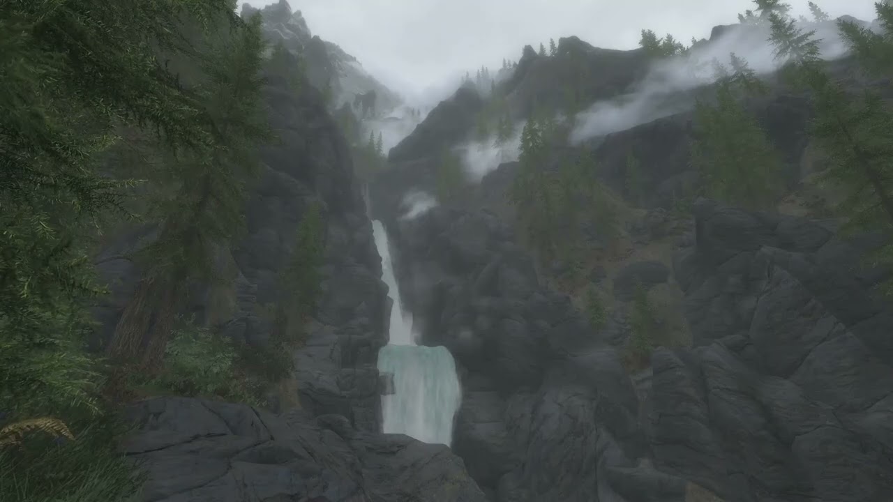 Skyrim Anniversary Edition – Waterfall