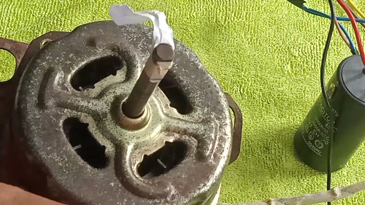 Pano paganahin ang wash motor o magwiring