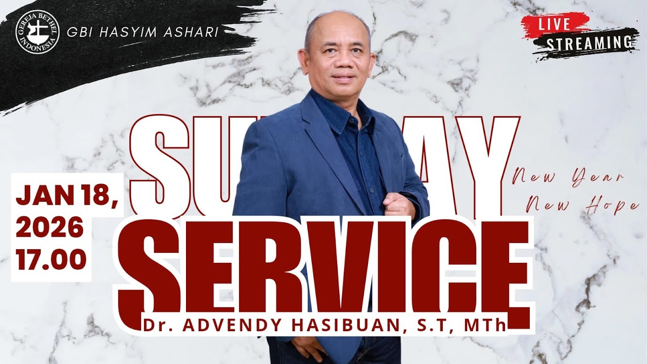 Ibadah Raya | Dr. Advendy Hasibuan, S.T, MTh | 18 Januari 2026