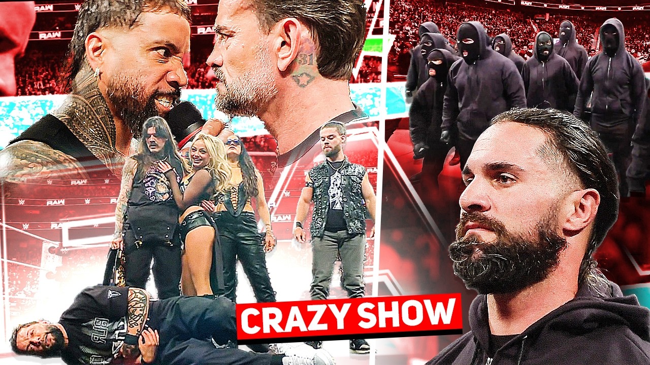 CM Punk APOLOGY! Seth Rollins Masked Team & Finn Balor OUT!! WWE Raw Today