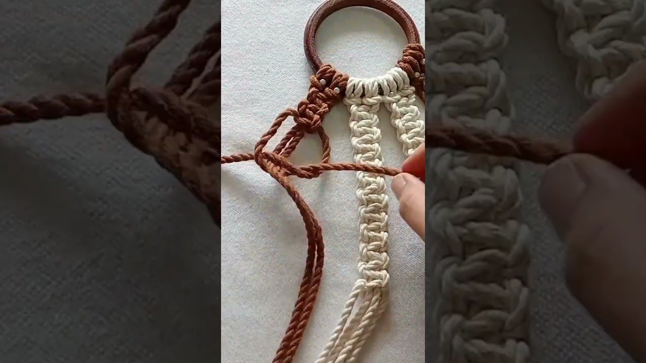 Simple Diy Plant Hanger (Full video on my channel)