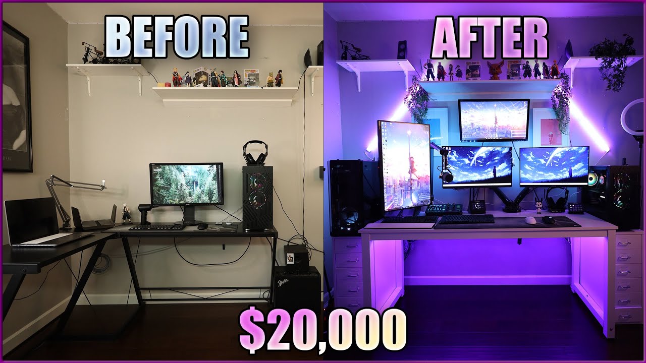 Transforming My Room into My Dream Gaming Room Setup! (2023)