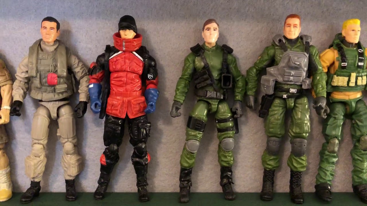 Updated GI Joe Modern Action Figure Wall
