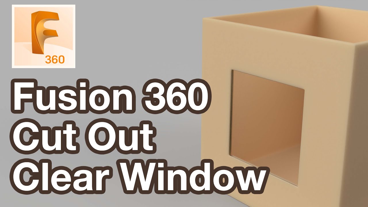 Учебное пособие по Fusion 360 — Стеклянная панель