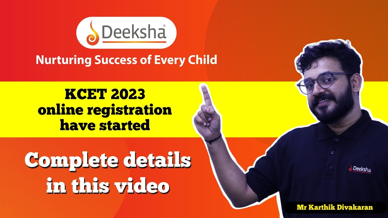KCET Application Form 2023: How To Register? | Complete Details in 1 Video