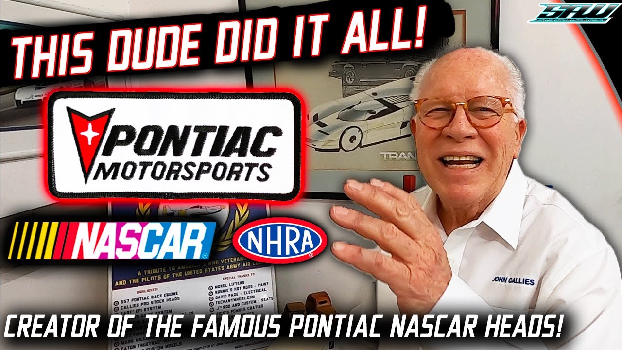 Former Pontiac Motorsports Manager John Callies: Epic Golden Era NASCAR Stories & Garage Tour!