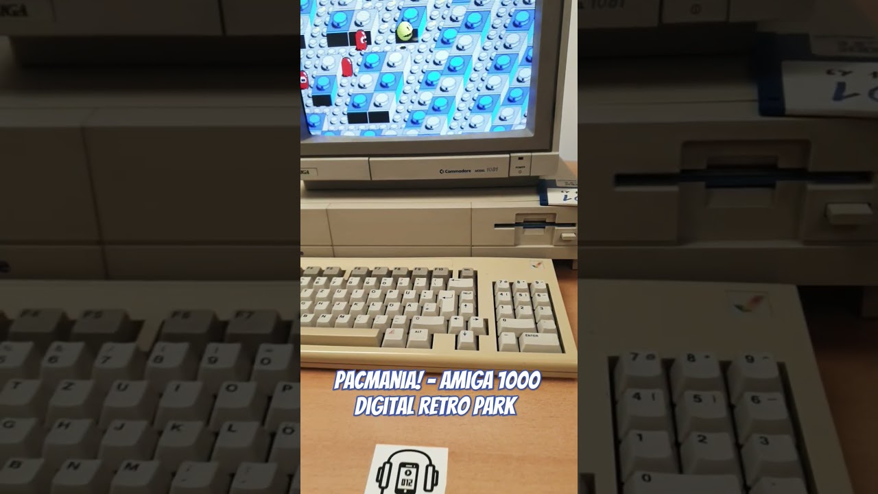 Pacmania! - Commodore Amiga 1000 - Digital Retro Park Offenbach Germany