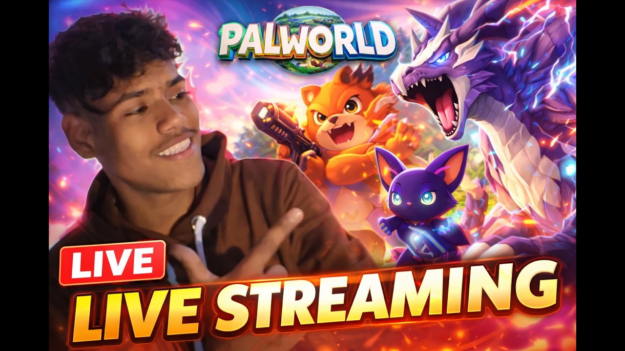 🔴 LIVE Palworld