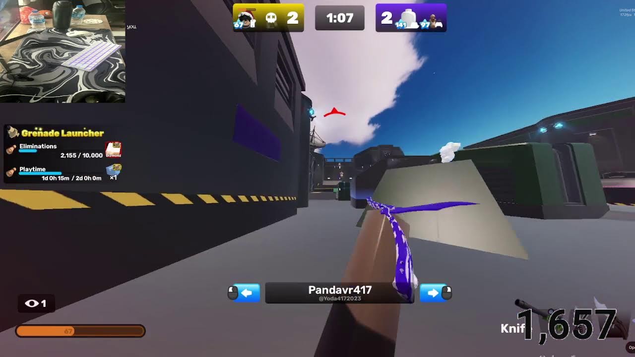 Grinding win streaks with @Pandavr417 [HAND CAM]