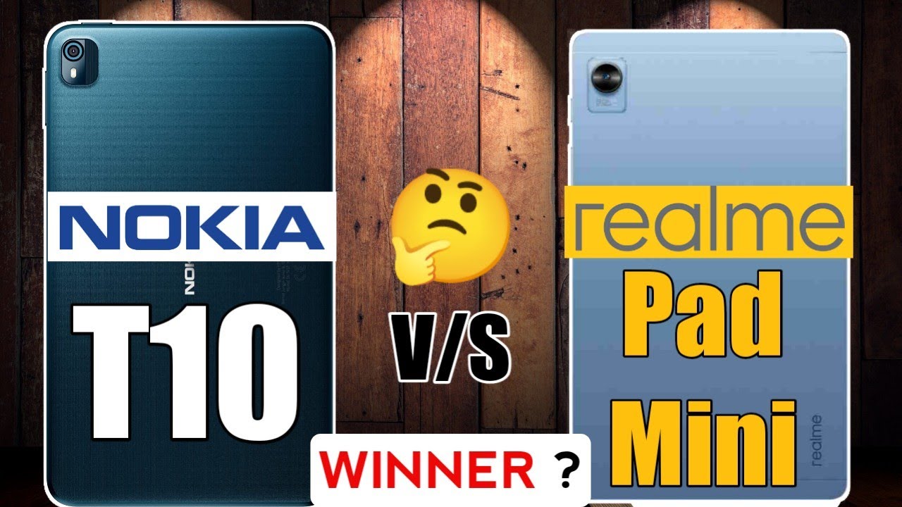 Nokia T10 vs realme Pad Mini - Winner 🤨