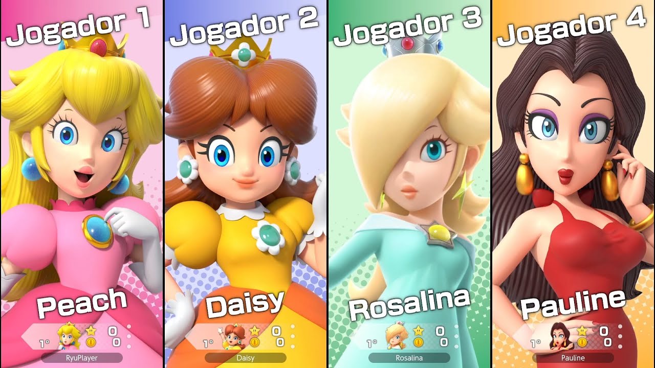 Super Mario Party Jamboree - Girls' day at the mall (CPU vs CPU)