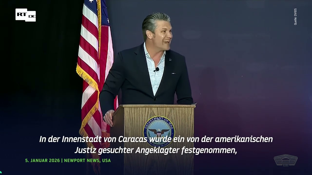 Nicht so gut funktioniert   Hegseth spottet nach Maduros Entführung über russische Luftabwehr