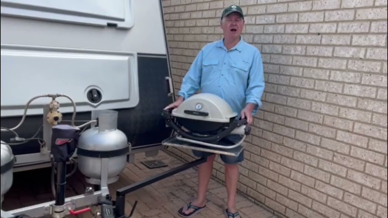 BBQ Arm Kit For Caravan & Trailers: Customer Review & Installation
