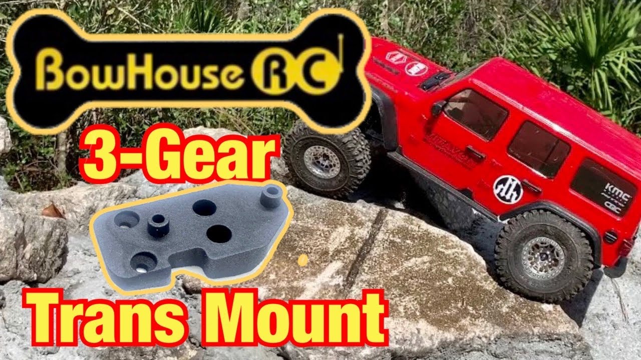 Bowhouse RC SCX10iii 3 GEAR TRANS ADAPTOR