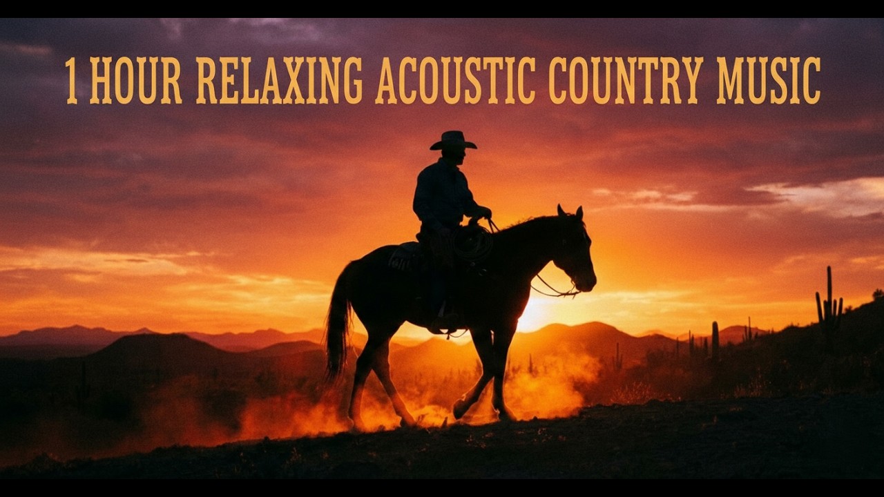 🎶 1 HOUR RELAXING ACOUSTIC  COUNTRY MUSIC ✨🌿🎸