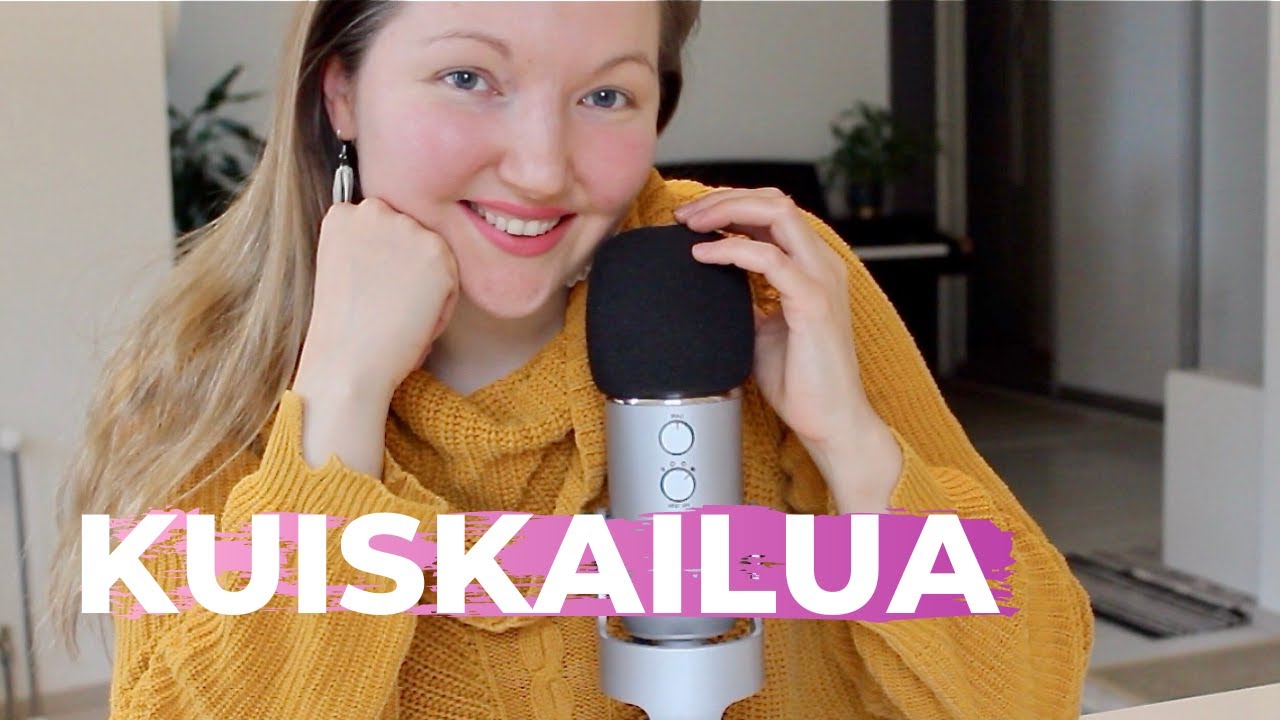 ASMR SUOMI - KUISKAILUA & MIKIN SILITTELYÄ ♡ Whispers in Finnish ♡