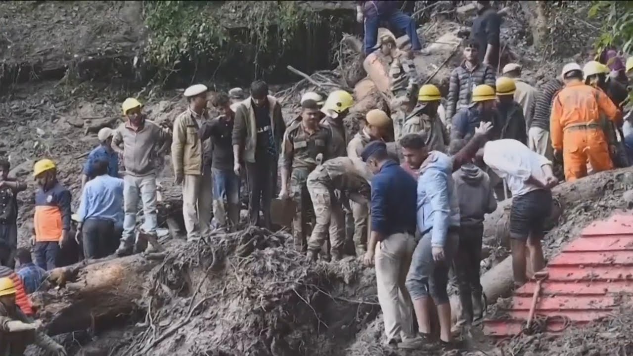 At least 33 dead after monsoon rain triggers floods in India
