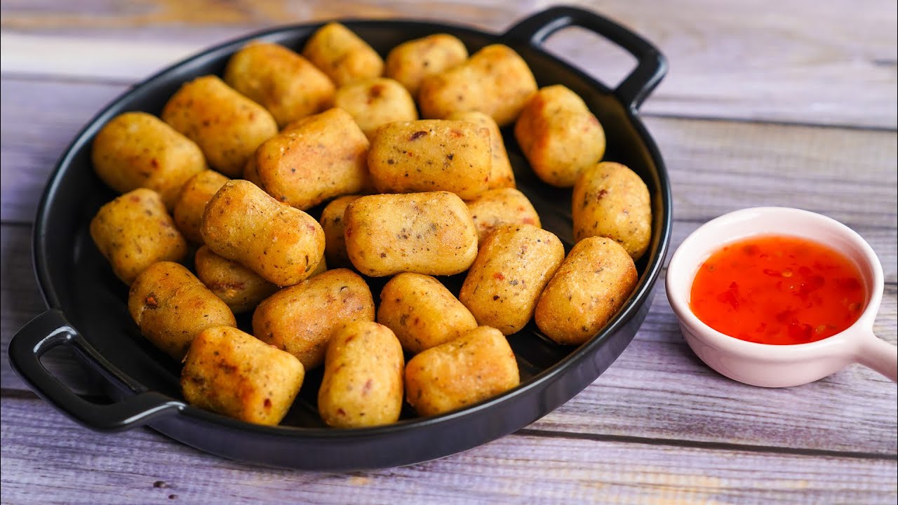 Rice Flour Snacks Recipe | Potato Rice Flour Fried Snacks | Evening Snacks Recipe | N'Oven
