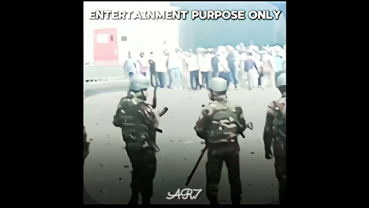 Moments before disaster ☠️🔥#military #kota #protest #police #instant #karma #fypシ゚viral #viralvideo