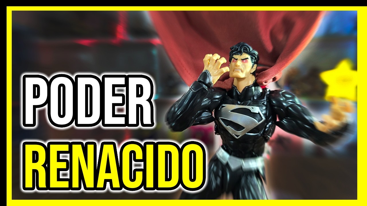 La figura más ÉPICA de Superman Black Suit | Amazing Yamaguchi (unboxing)