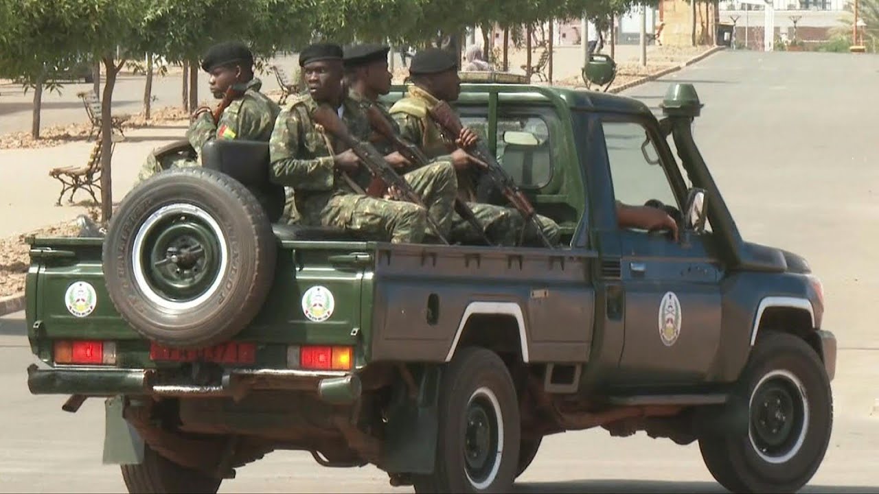 Scene near Guinea-Bissau presidential palace after gunshots heard | AFP