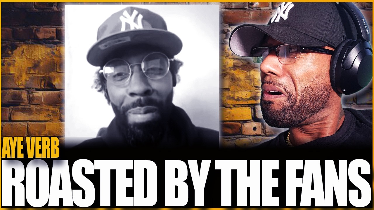 AYE VERB GETS ROASTED AFTER THE LETTER FROM HITMAN REMIX ANNOUNCEMENT