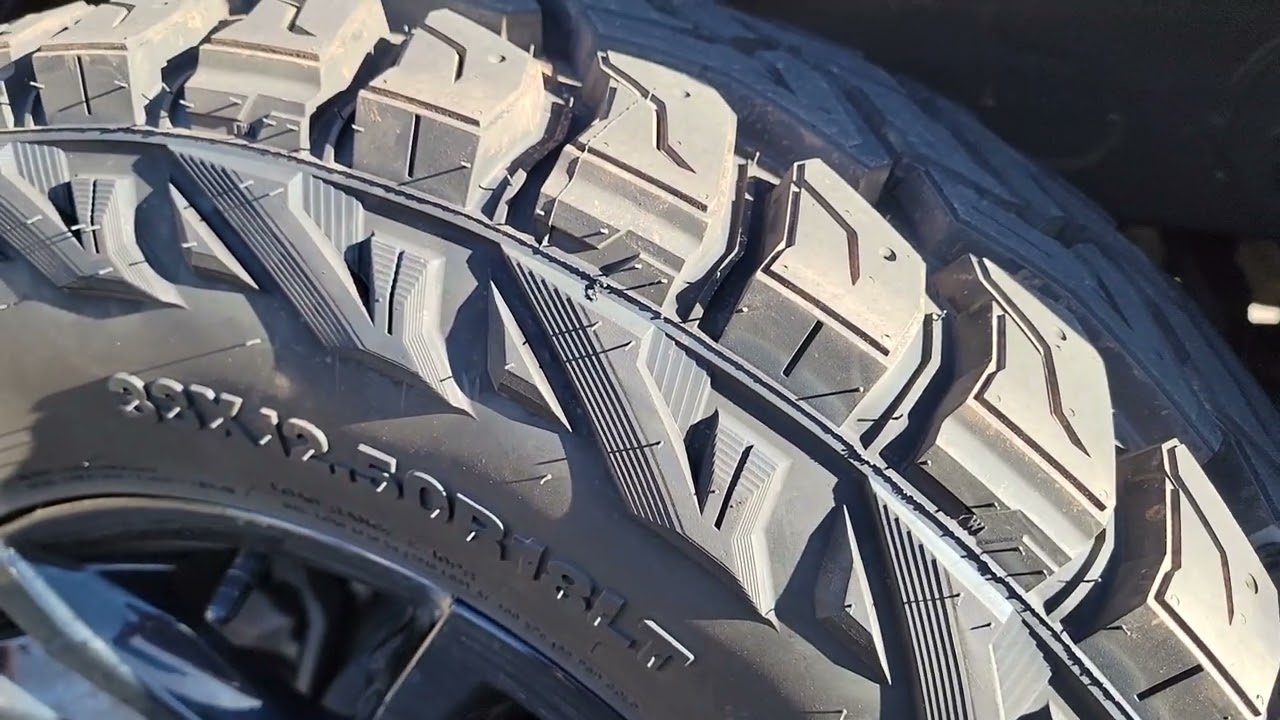 predator new mutant  xr-t. 33x12.5 18 on a stock trailboss