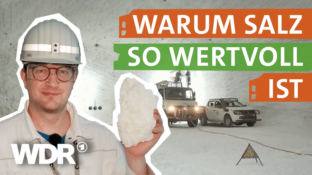 Wei&szlig;es Gold &ndash; Auf Schatzsuche im Salzstollen | neuneinhalb | WDR