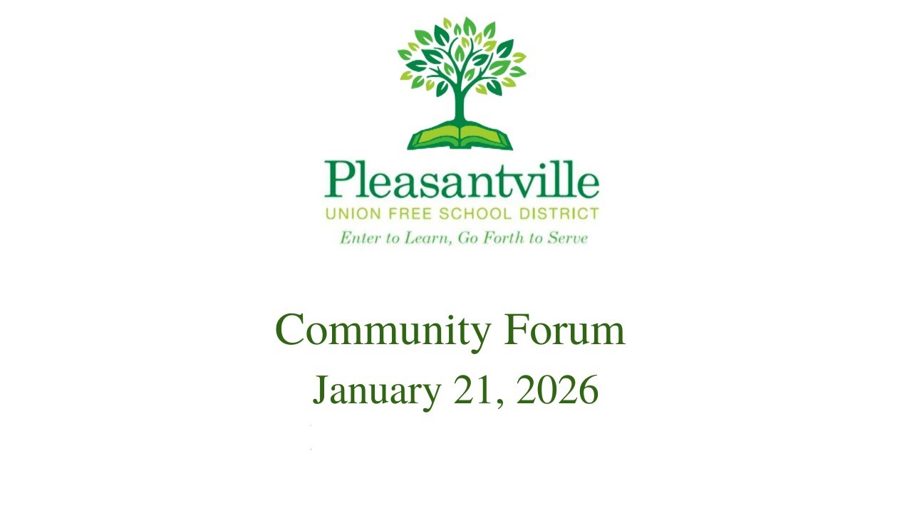 Community Forum January 21, 2026