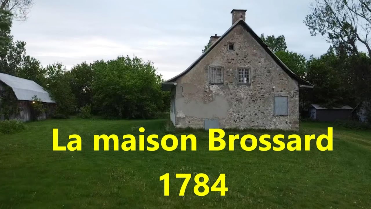 La maison Brossard (Sky view from drone)