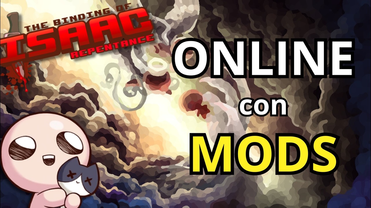 COMO JUGAR ISAAC ONLINE con MODS