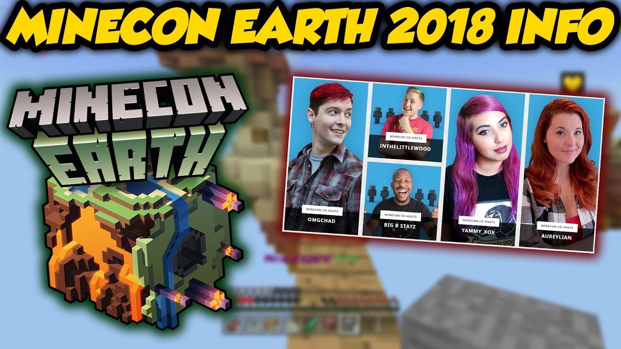 Minecon Earth 2018 - 5 HUGE Announcements To Expect