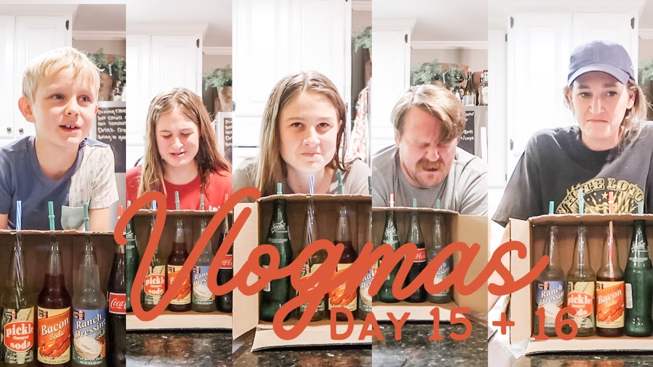 VIRAL Soda Tasting 🤢 | Vlogmas 2024 Day 15 + 16