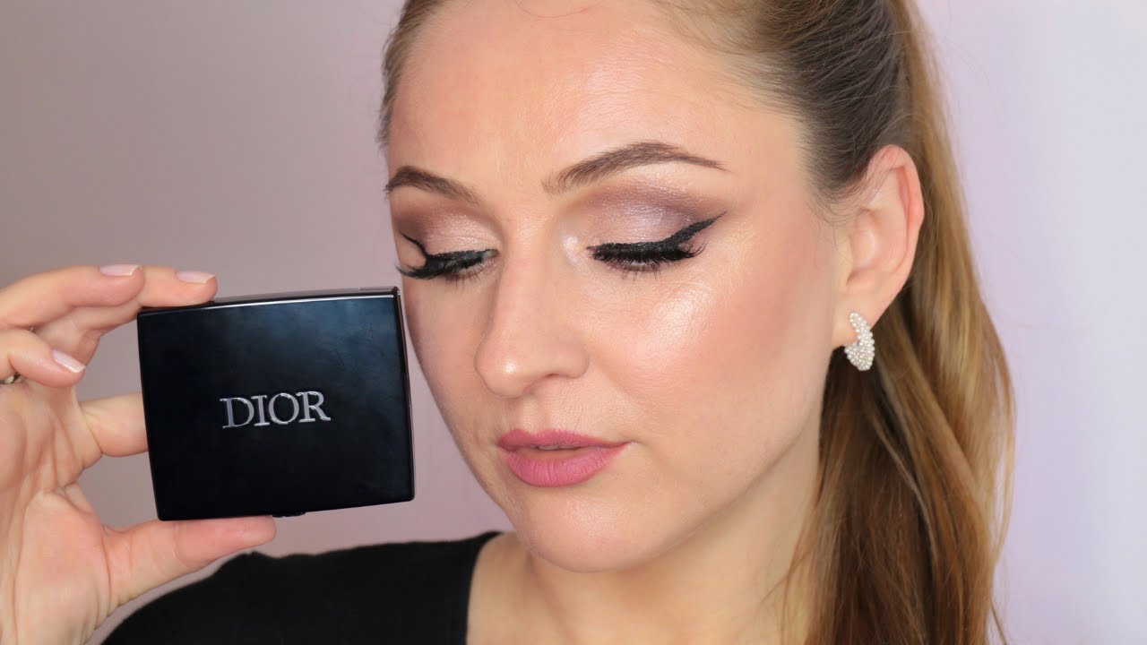 Makeup with DIORSHOW 5 COULEURS EYE PALETTE in Soft Cashmere