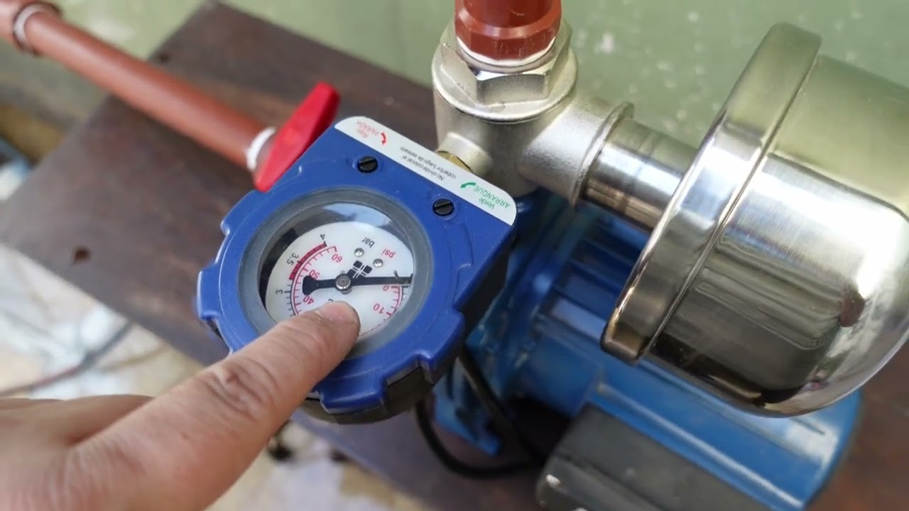 Bomba Pluvius Press TC600W. Mas Presión de agua desde Cisterna o tanque elevado.