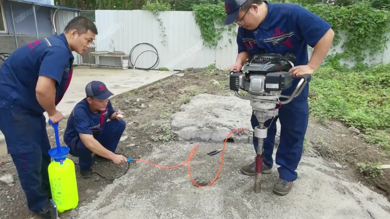 30m Backpack drill machine portable