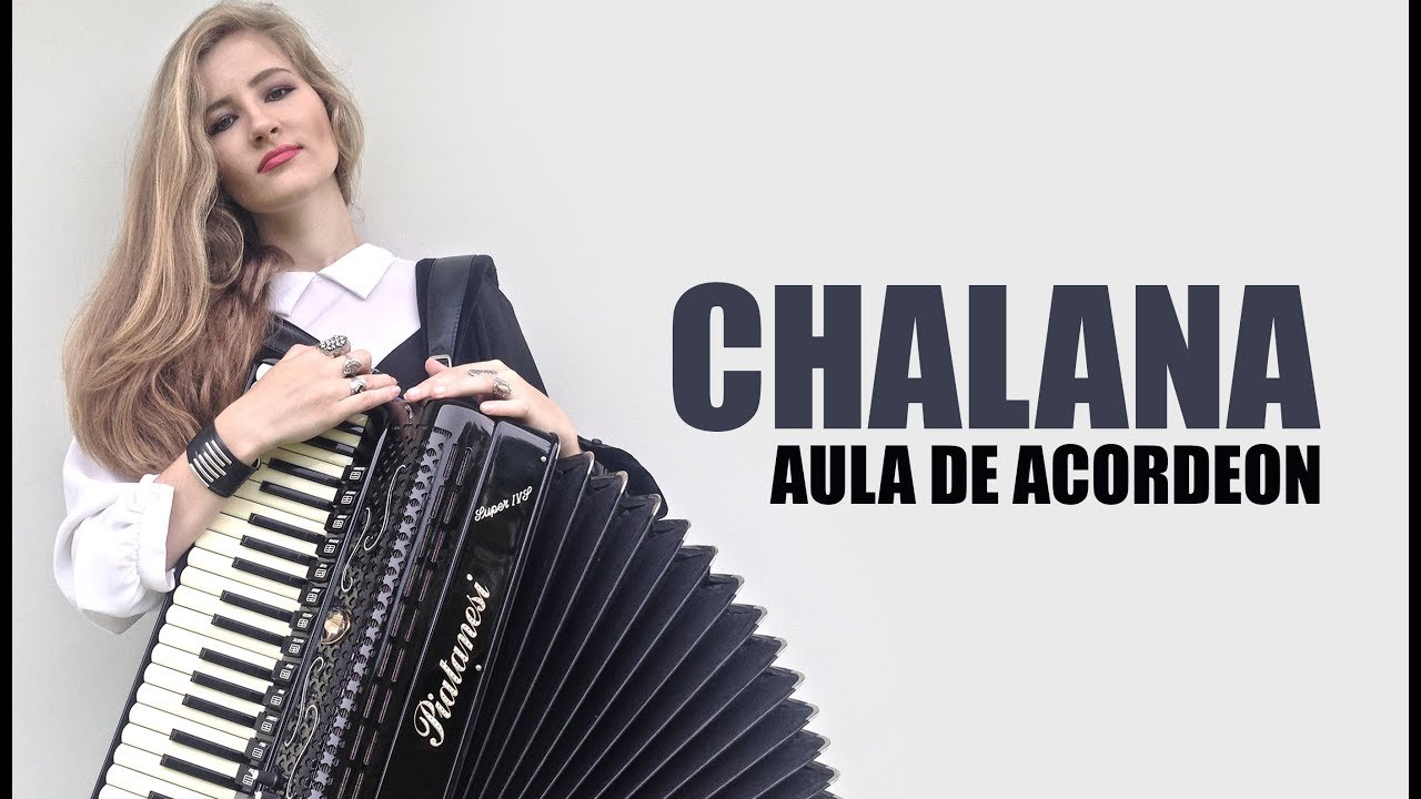 Bia ensina - CHALANA / MARIO ZAN - Aula de Acordeon