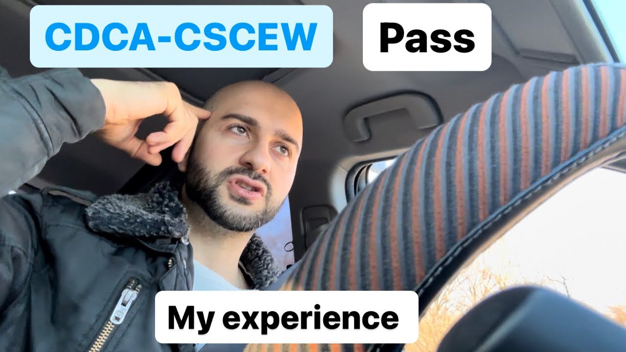 CDCA-CSCEW Test experience PASS. Dec 2023