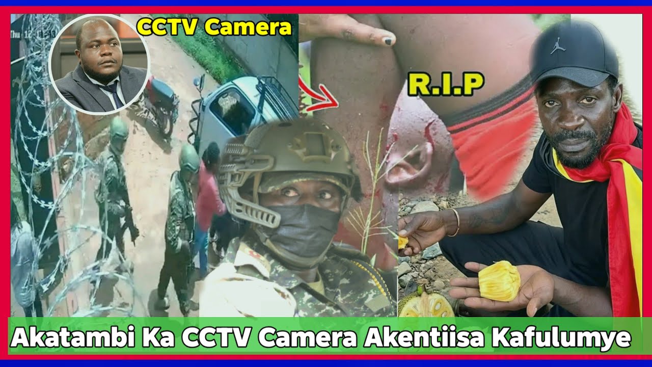 Agaliwo Akatambi Akatuufu Akentiisa Okuva Ku CCTV Kafulumye Nga Bamutwala Akubidwa Naffa Mukyala We