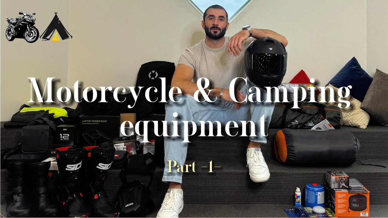 Essential Motorcycle & Camping Gear | Part 1⛺أهم معدات الدراجات النارية والتخييم | الجزء الأول