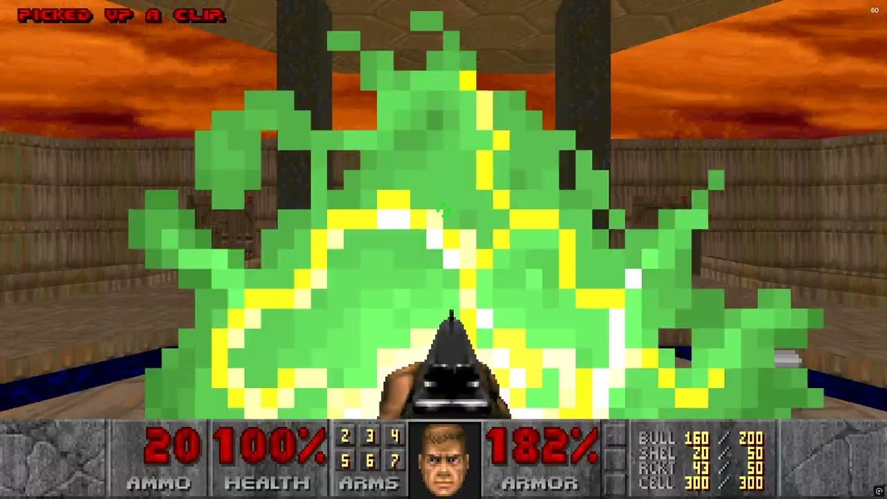 The Ultimate Doom Fear (Secret Level) Gameplay