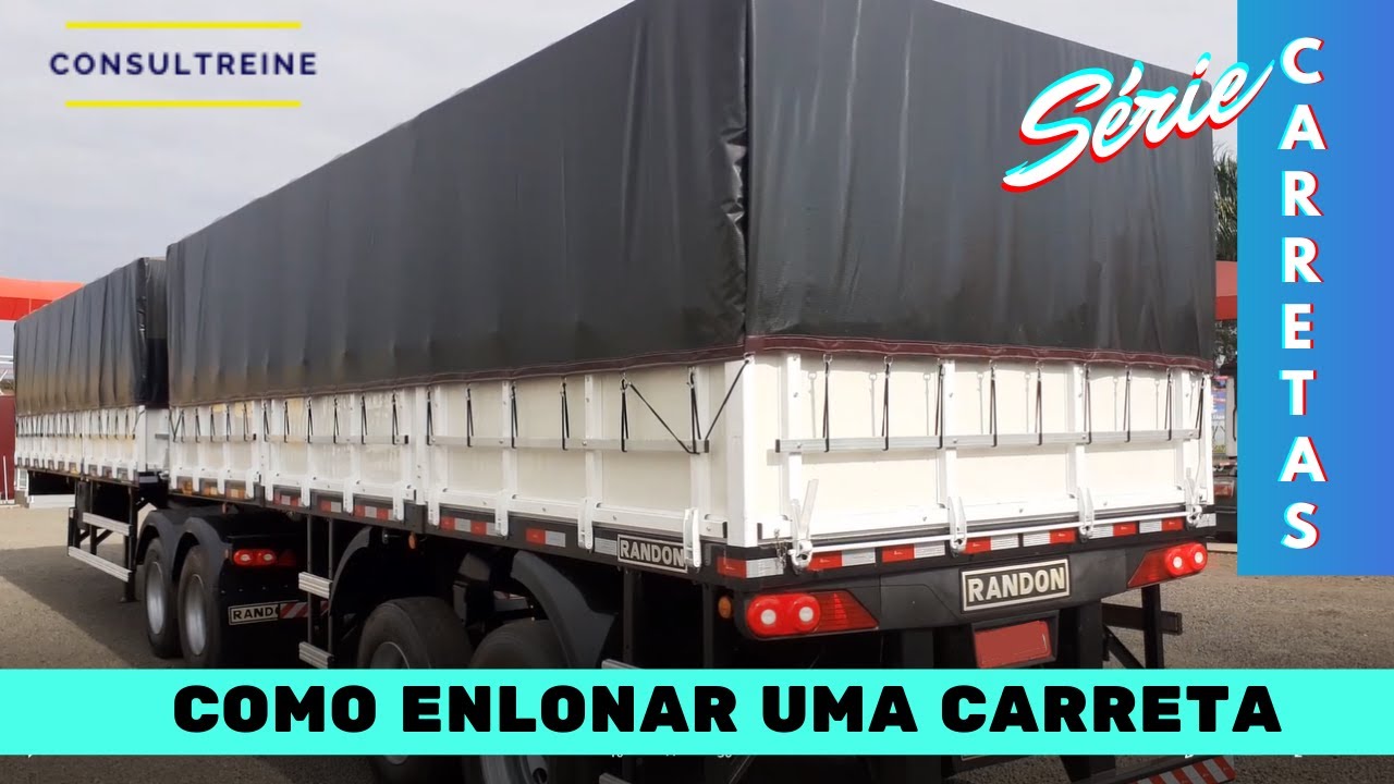 Enlonamento e Desenlonamento de Carreta