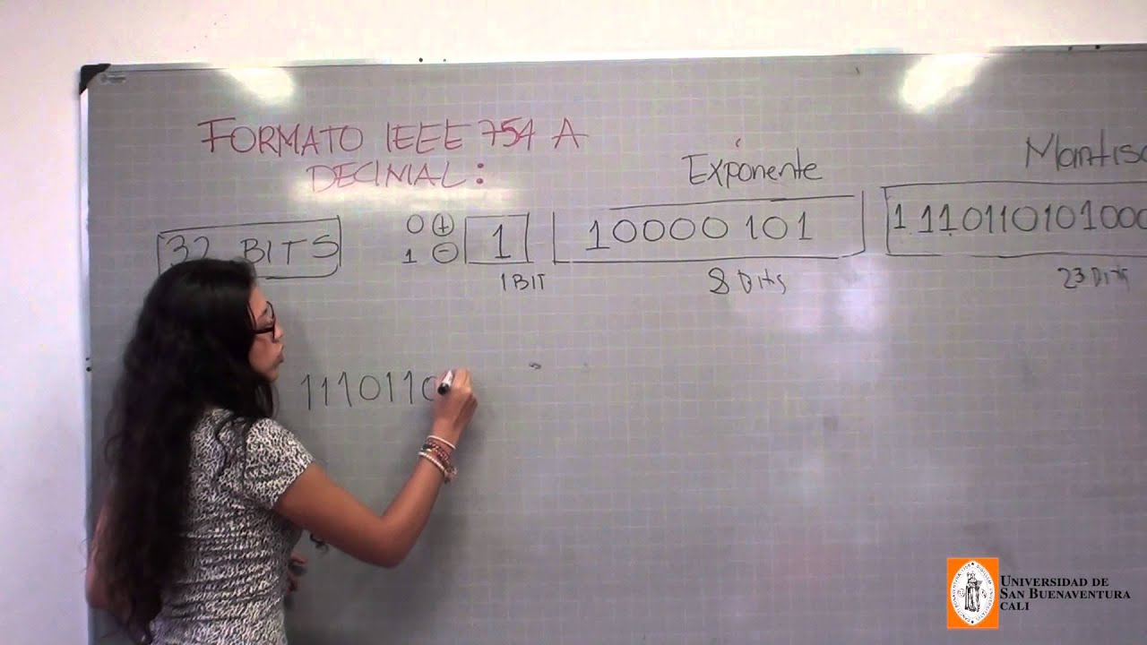 8.Conversión de fomato IEE754 a número decimal
