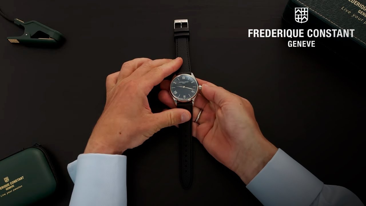 FREDERIQUE CONSTANT TUTORIAL - SMARTWATCH VITALITY - HOW TO LAUNCH THE CHRONOGRAPH