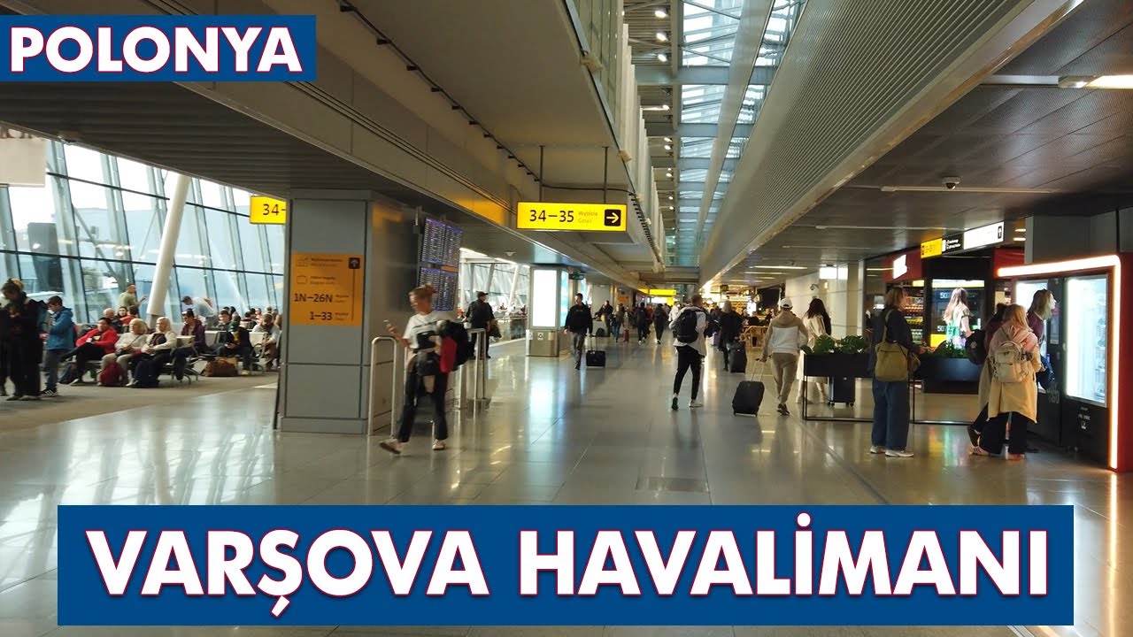🇵🇱 Varşova Chopin Havalimanı - 4K (2025)