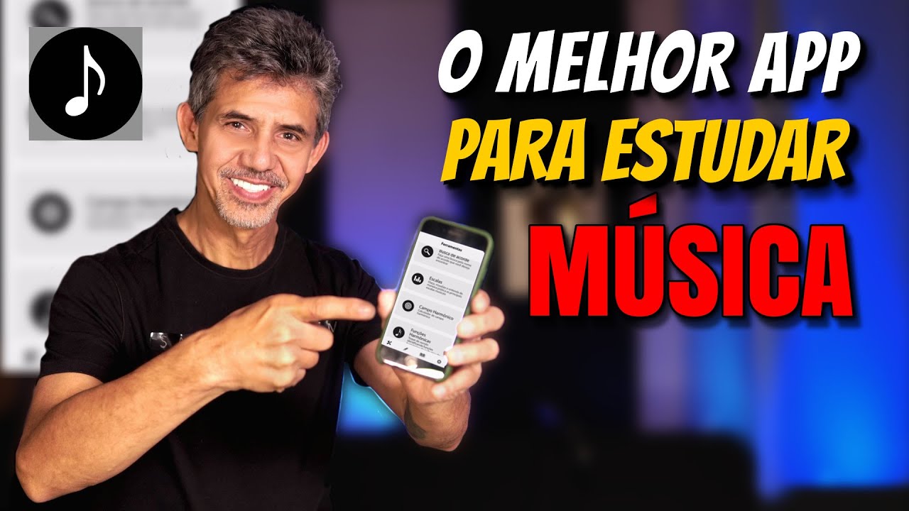 O MELHOR aplicativo para estudar M&Uacute;SICA! - Prof Sidimar Antunes