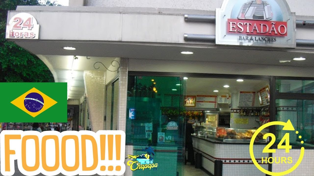 24 HOUR DINER in Sao Paulo! Afterparty food spot
