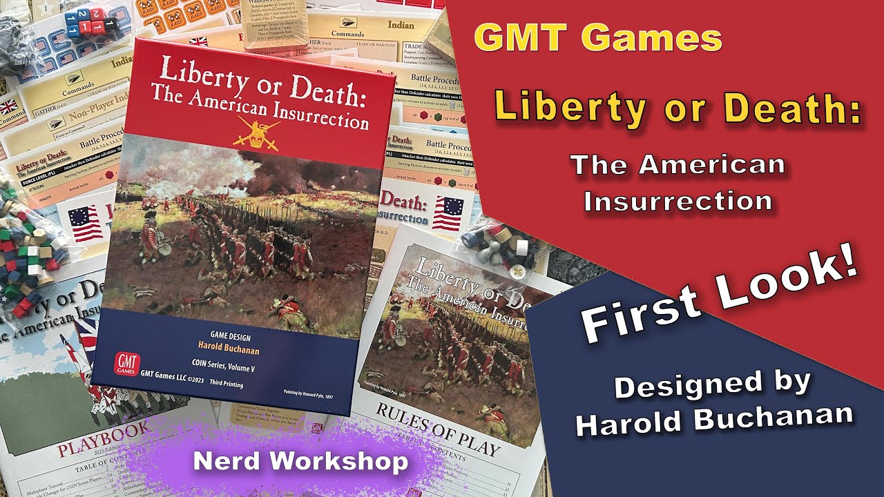 GMT Games — Свобода или смерть — Первый взгляд!
